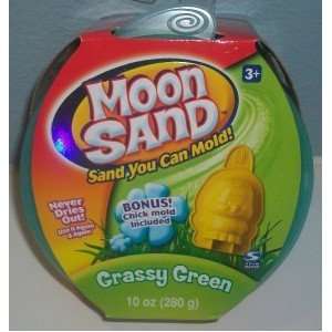 Moon Sand Grassy Green ~ Includes a Bonus Chick Modld Inside ~