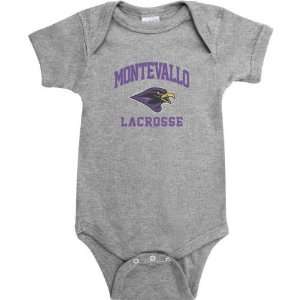  Montevallo Falcons Sport Grey Varsity Washed Lacrosse Arch 