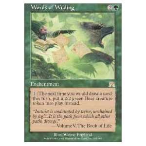  Words of Wilding Onslaught Rare Toys & Games