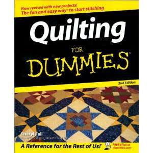  Wiley Publishers Quilting For Dummies (WIL 9799X) Arts 