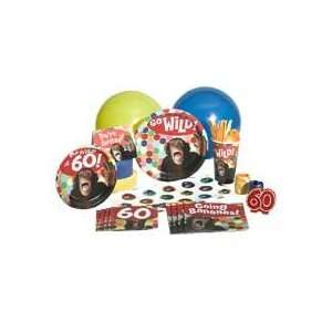  Monkey Around 60th Birthday Party Pack Toys & Games