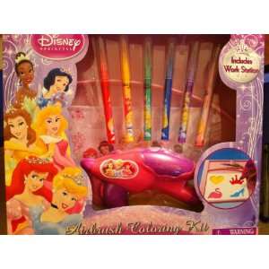  Disney Princess Airbrush Coloring Kit Toys & Games
