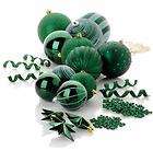 COLIN COWIE 55 PIECE CHRISTMAS ORNAMENT SET GIFT BOX ~ EMERALD GREEN 