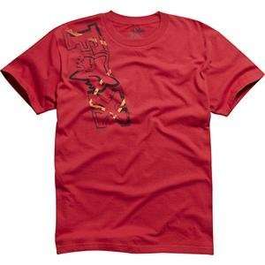  Fox Racing Youth Yin Yang T Shirt   X Large/Red 