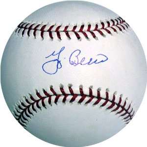  Autographed Yogi Berra Ball