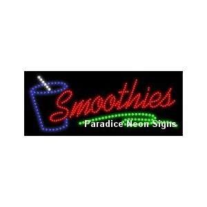  Smoothies LED Sign 11 x 27