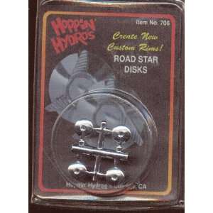  Hoppin Hydros Chrome Road Star Disks Toys & Games