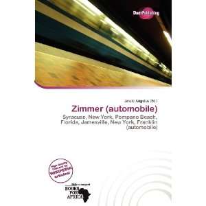  Zimmer (automobile) (9786200935533) Jerold Angelus Books