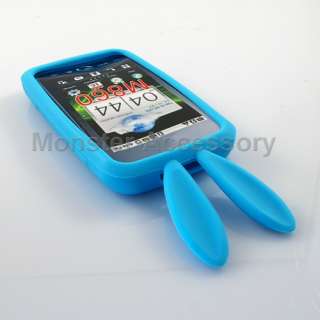 Blue Bunny Soft Skin Gel Case Cover For Huawei Ascend  