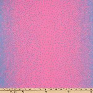  45 Wide Janes Hothouse Garden Dots Fuchsia Fabric By 