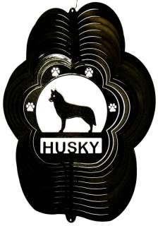 HUSKY (dog wind spinner)  