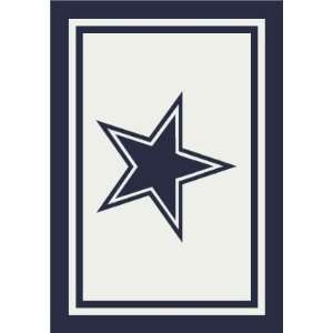    Milliken Dallas Cowboys 3 10 x 5 4 blue Area Rug