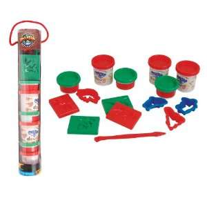  15 Piece Dinosaur Create a dough Tube Set Toys & Games