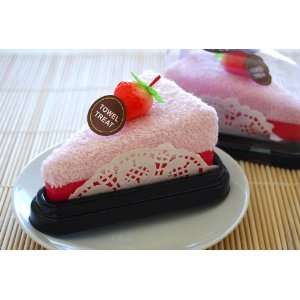 Strawberry Cheesecake Towel Cake
