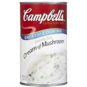  Campbells Cream Of Mushroom Soup, 26 oz (Quantity of 3 