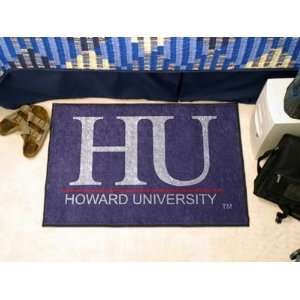 NCAA Howard University Bisons Chromo Jet Printed Rectangular Area Rug 