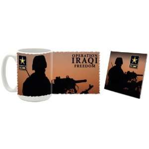  US Army Operation Iraqi Freedom Coffee Mug/Coaster 