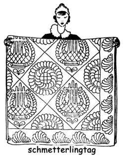 Antique Quilt Patchwork Patterns 1930s Depression Era  