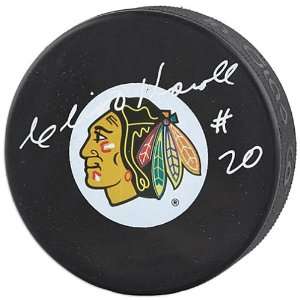Mounted Memories Chicago Blackhawks Cliff Koroll Autographed Puck 