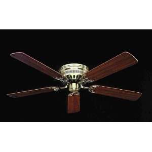  Hugger Collection Antique Brass Ceiling Fan 52 In.