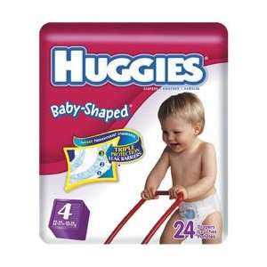  Huggies Baby Shaped Diapers (Case)