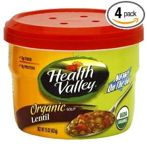 Health Valley Organic Microwaveable Soup Grocery & Gourmet Food