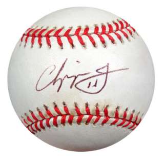 Chipper Jones Autographed Signed NL Baseball PSA/DNA #P30025  