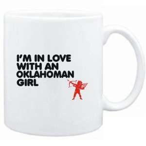  Mug White  I AM IN LOVE WITH A Oklahoman GIRL  Usa 