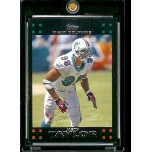   Topps Football # 259 Jason Taylor   Miami Dolphins   NFL Trading Cards