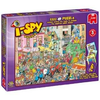 Spy   Carnival 1000 Piece Jigsaw Puzzle With 8 Discover Cards
