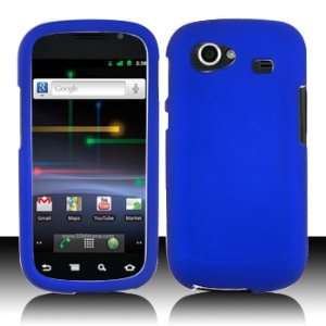 Samsung i9020 Nexus S 4G Rubber Dr. Blue Case Cover Protector (free 