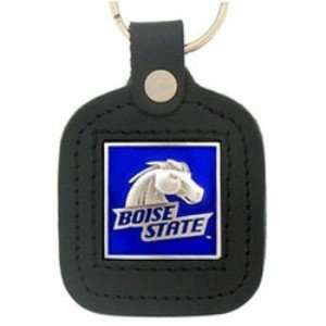    NCAA Leather Key Ring   Boise State Broncos