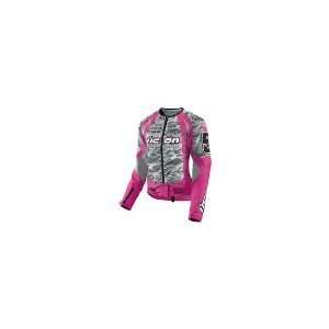  Icon Womens Team Merc Stage 3 Jacket   Small/Pink 