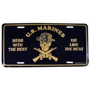  U.S. Marines Mess With the Best License Plate Automotive