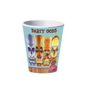  Tiki Party Gods Party Cups 8 Pack