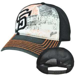   Black Orange Snapback American Needle Mesh Hat Cap
