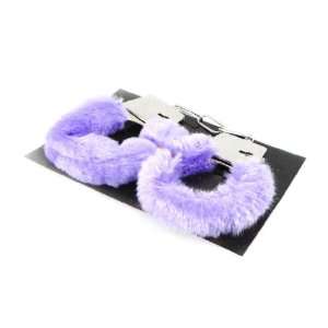  Pair Menottes Plaisir purple.