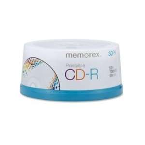  Memorex 52x CD R Media   MEM04725 Electronics