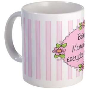 Being A Mema Makes Everyday Special Flowers Mug by   