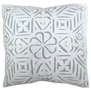  Decotative Indian Pillow Cases White   Ethnic India Home 