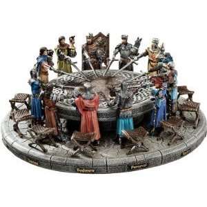 Xoticbrands 5 Medieval King Arthur And Knights Of Round Table Statue 