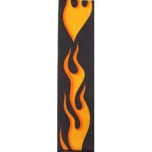    DAndrea 2in Polyester Strap w/ Flames Musical Instruments