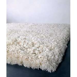  79x106 Ambiance Hand woven Rug, White, Carpet