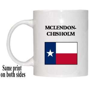  US State Flag   MCLENDON CHISHOLM, Texas (TX) Mug 