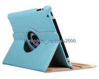 iPad 2 360 Rotating Leather Case Smart Cover +SCREEN PROTECTOR 