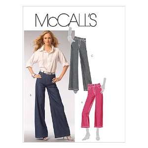 MCCALLS PATTERN M5592 MISSES PANTS IN TWO LRNGTHS SIZE FF 