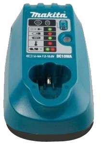  dc10wa 10 8v li ion charger features charges makita 7 2 volt and 10 