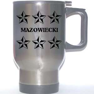  Personal Name Gift   MAZOWIECKI Stainless Steel Mug 