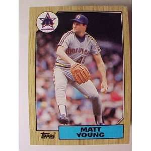  1987 Topps #19 Matt Young