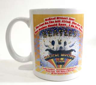 the Beatles Magical Mystery Tour Coffee Tea Hot Cocoa Mug Cup 11oz 